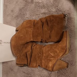 Chinese Laundry Rusty Brown Suede Boots